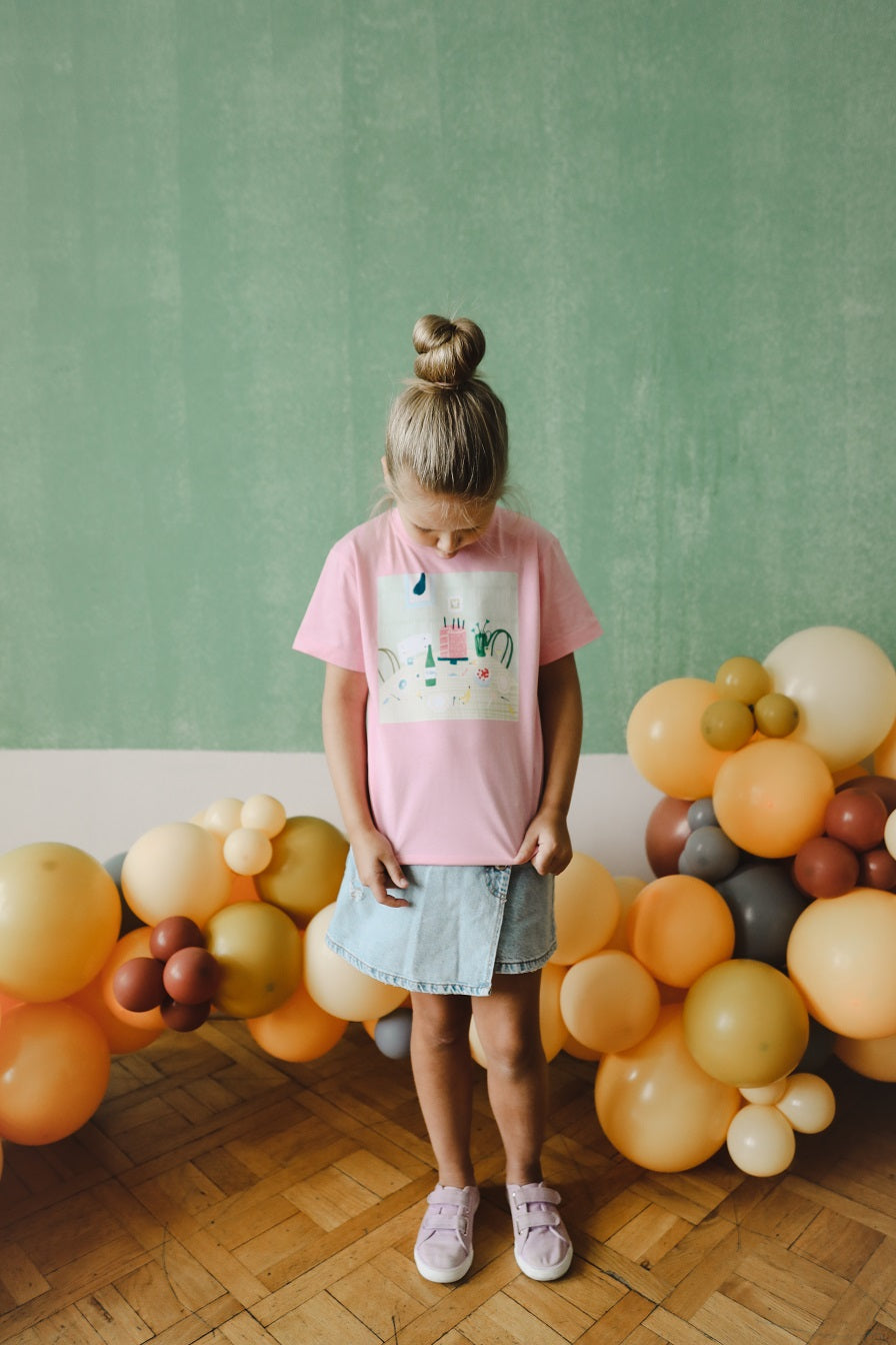 T-krekls KŪKA (rozā)