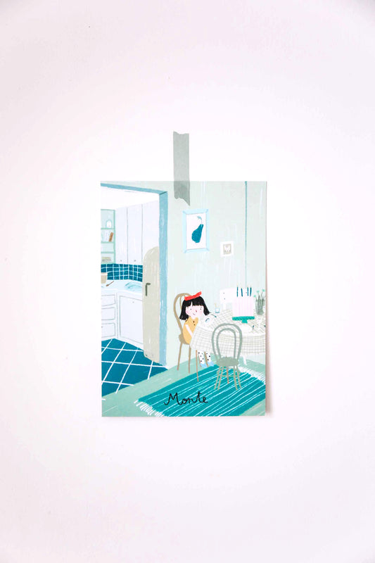 Apsveikuma kartīte MONTE