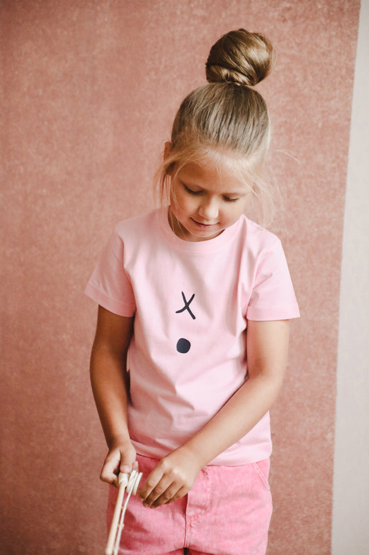 T-krekls XO (rozā)