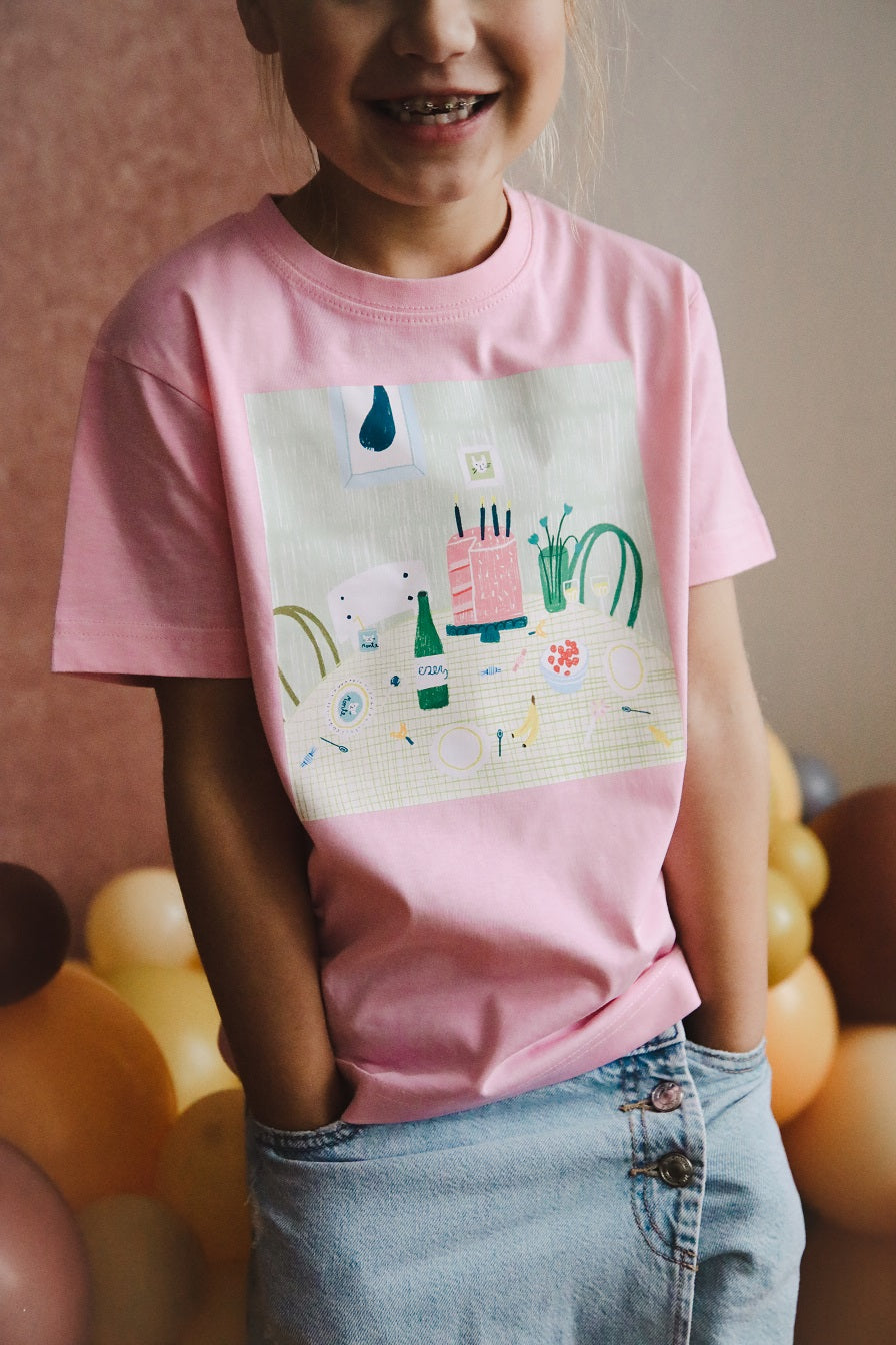 T-krekls KŪKA (rozā)