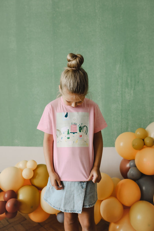 T-krekls KŪKA (rozā)