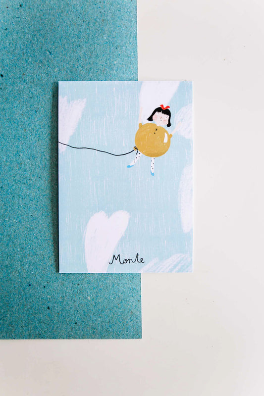 Apsveikuma kartīte BALONS